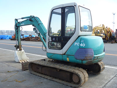 Retro Oruga Komatsu PC 40